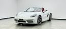 Porsche 718 Boxster STANDARD 2021 Porsche 718 Boxster, Warranty, Full Porsche Service History, Sport Chrono Package, GCC