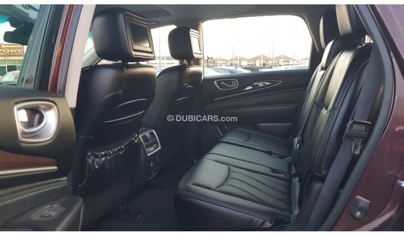 Infiniti JX35 Infinity JX 35 model 2013 GCC car prefect condition full option panoramic roof leather seats 5camer