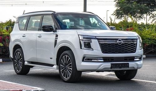 نيسان باترول LE PLATINUM CITY Nissan patrol full option white roof black 2026 LE 3.5TT ALL COLUOR
