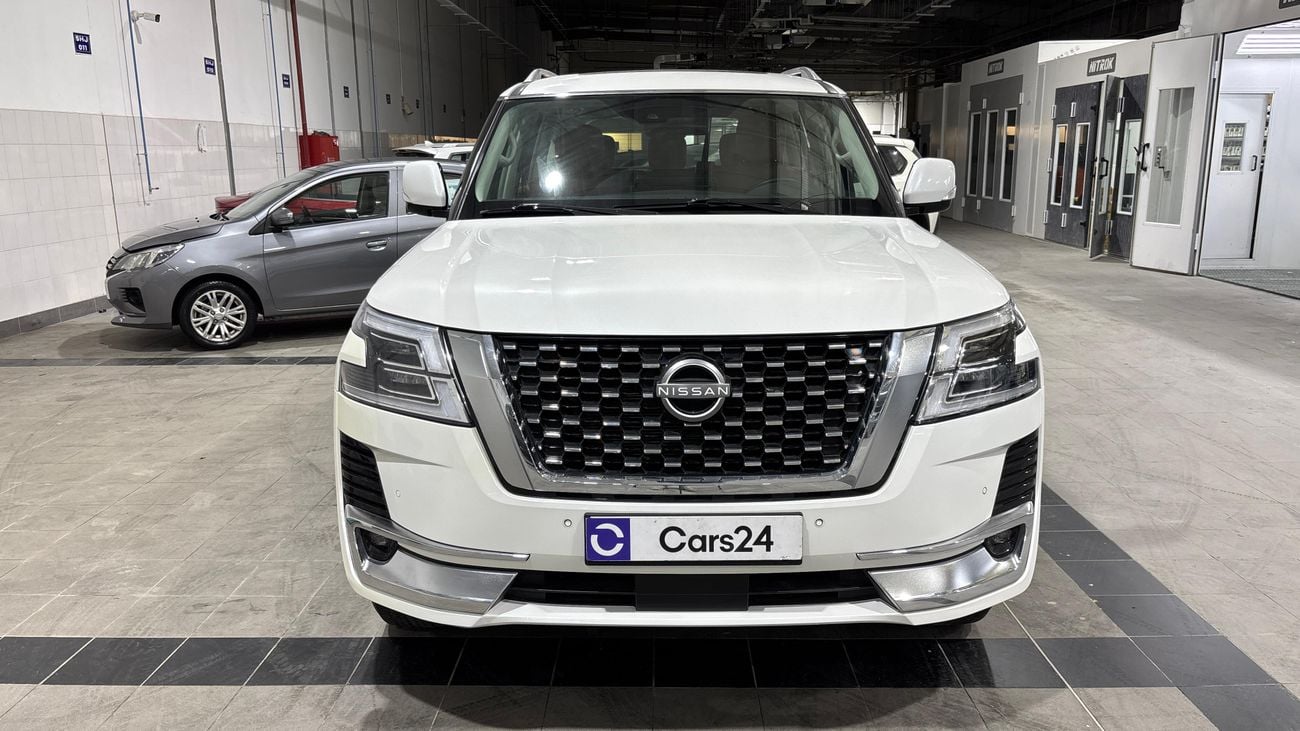 نيسان باترول 2023 SE TITANIUM | AED 2571/Month | 0 DP | 30 Day Return | Warranty | Service History