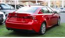 Lexus IS 200 Lexes IS200T MODEL 2016 Red Coulour Number One EXelent Condition