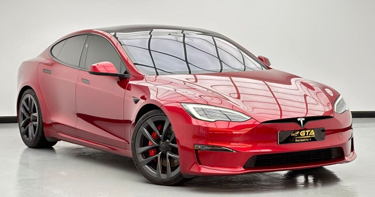 تسلا Model S 2023 Tesla Model S Plaid, 3/2028 Tesla Warranty, Tesla Full Service History, GCC