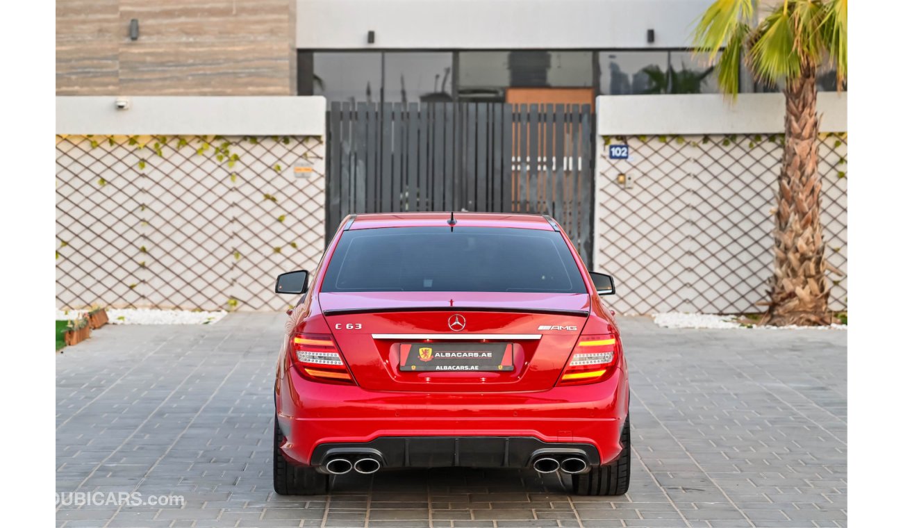 مرسيدس بنز C 63 AMG 507 Edition | 3,895 P.M | 0% Downpayment | Impeccable Condition