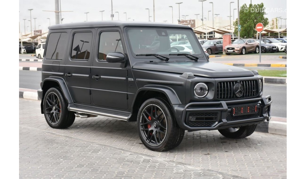 مرسيدس بنز G 63 AMG MAT EXTERIOR WITH CARBON FIBER PACKAGE | GCC WITH DEALERSHIP WARRANTY