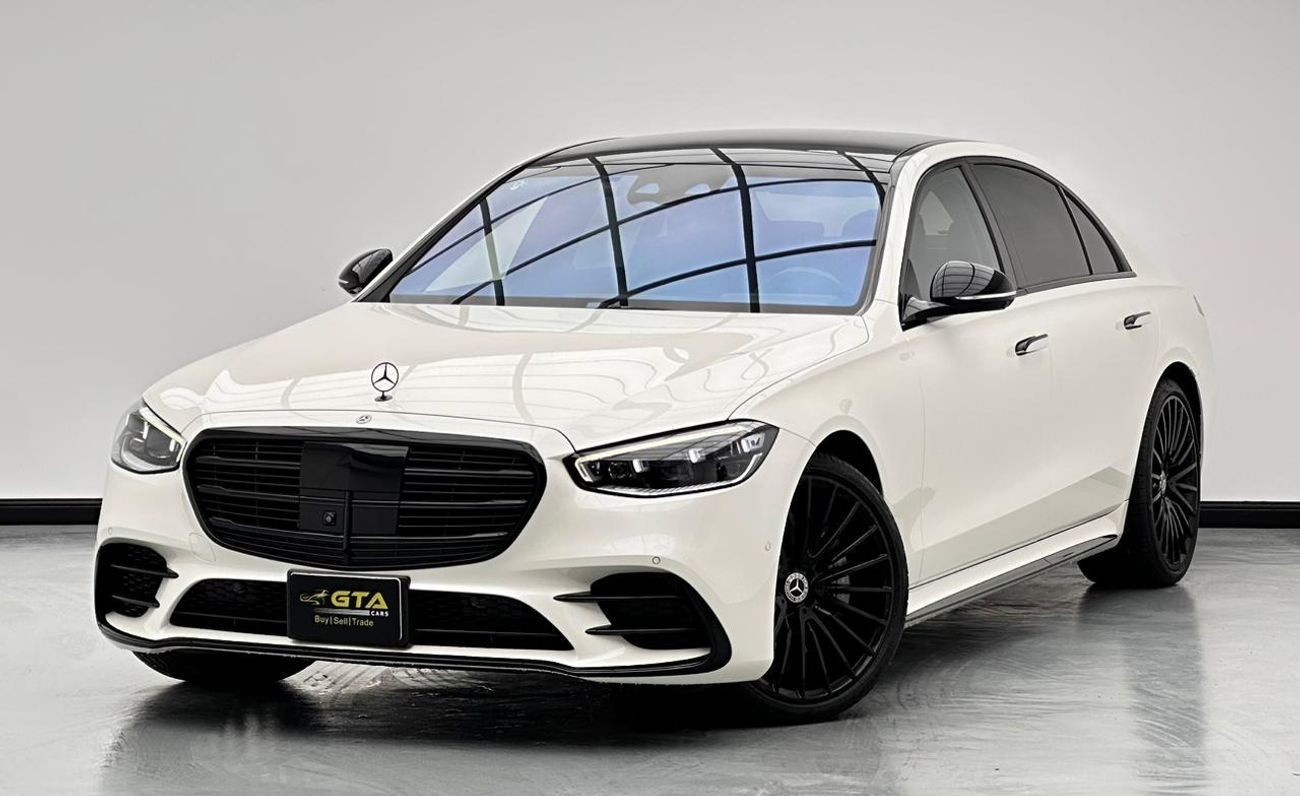 مرسيدس بنز S 500 2021 Mercedes-Benz S500 4MATIC, 1 Year Unlimited KM Warranty, Full Service History