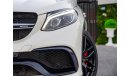 Mercedes-Benz GLE 63 AMG 4,876 P.M | 0% Downpayment | Full Option |  Immaculate Condition!