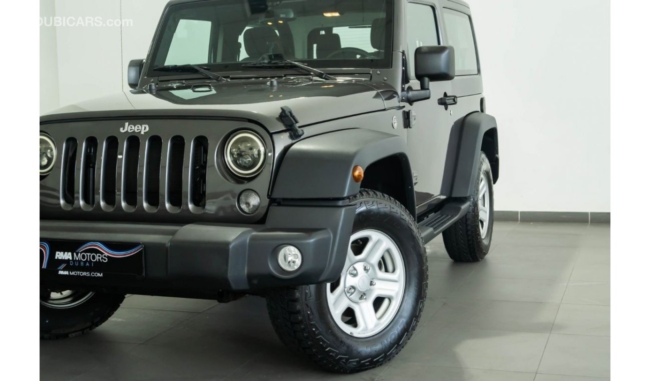 Jeep Wrangler Sport Sport 2018 Jeep Wrangler Sport / Full Jeep Service History & 5 Year Jeep Warranty