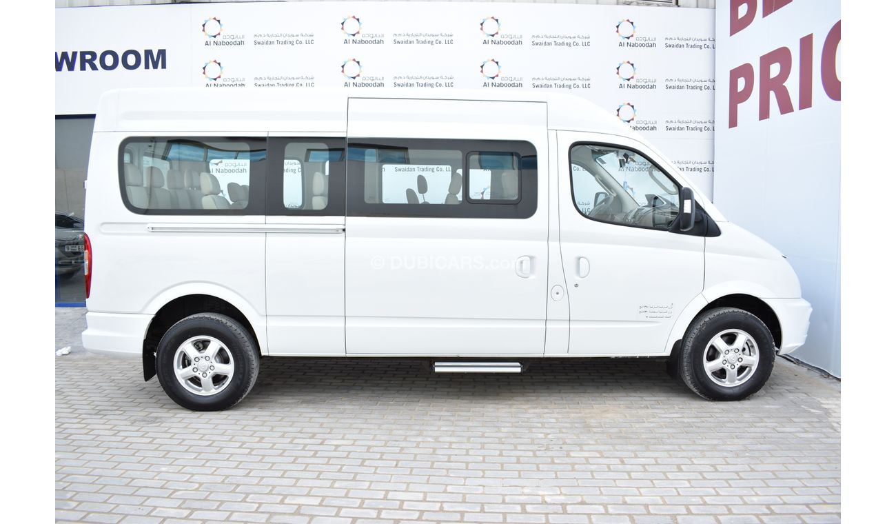 SAIC Maxus 2.5L MAN DSL TC 2018 15 SEATER PASSENGER VAN GCC DEALER WARRANTY