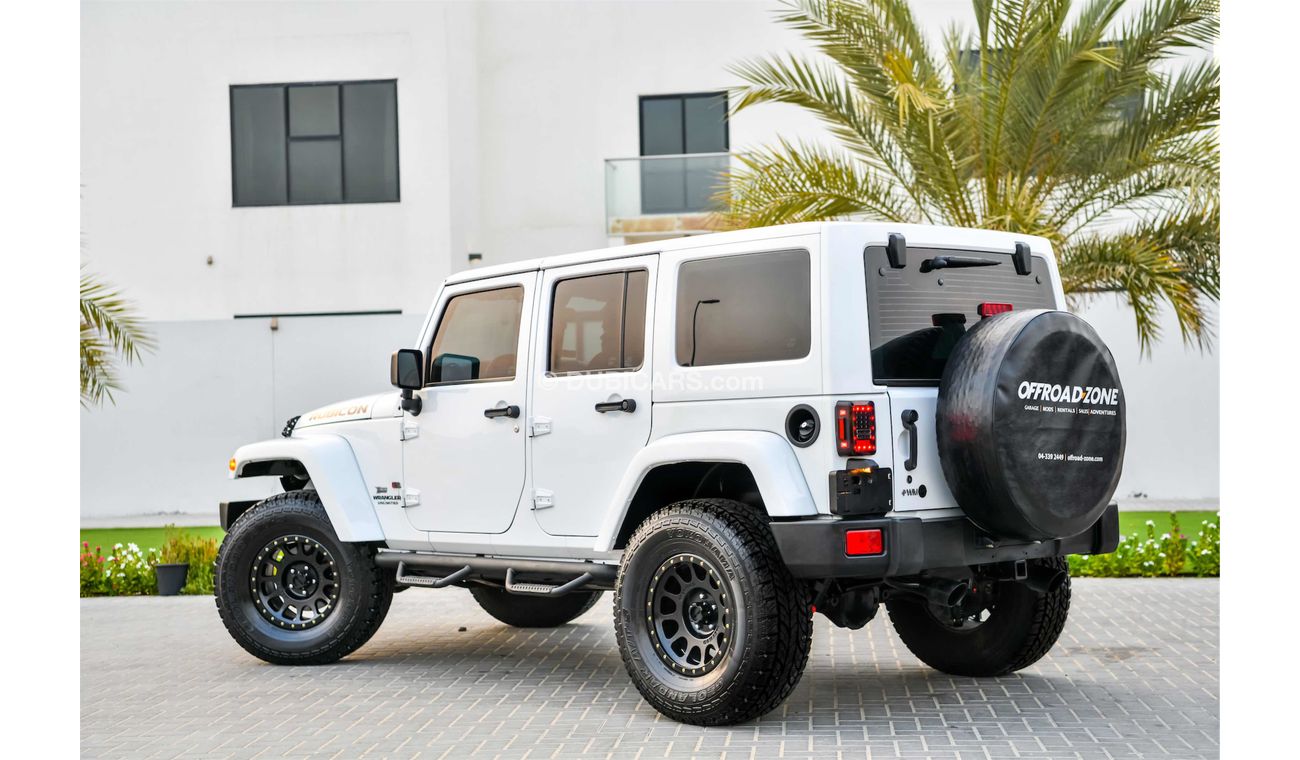 Jeep Wrangler Unlimited Rubicon - Ultimate off Road Vehicle - AED 2,134 Per Month - 0% DP