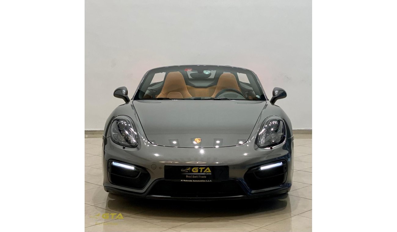 بورش بوكستر جي تي أس 2015 Porsche Boxster GTS, Full Porsche Service History, Warranty, GCC