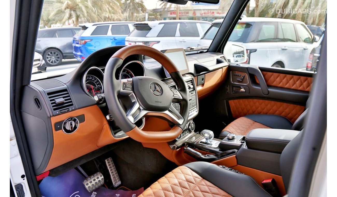 Mercedes-Benz G 63 AMG | inside Tan