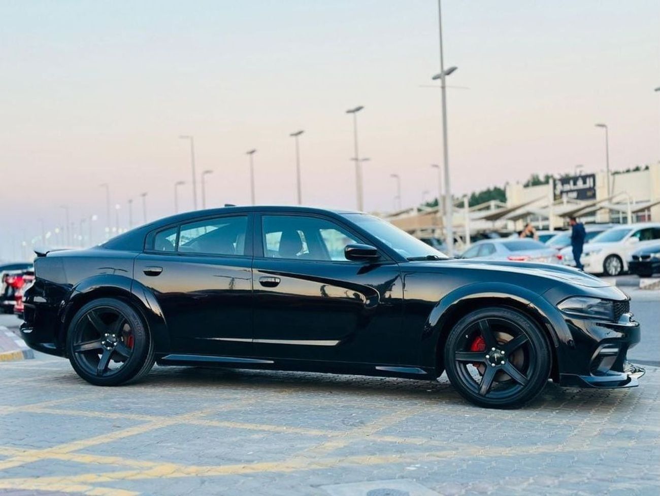 Dodge Charger 5.7L R/T | Monthly AED 1310/- | 0% DP | Widebody Kit | Sunroof | Fog Lights | # 62041