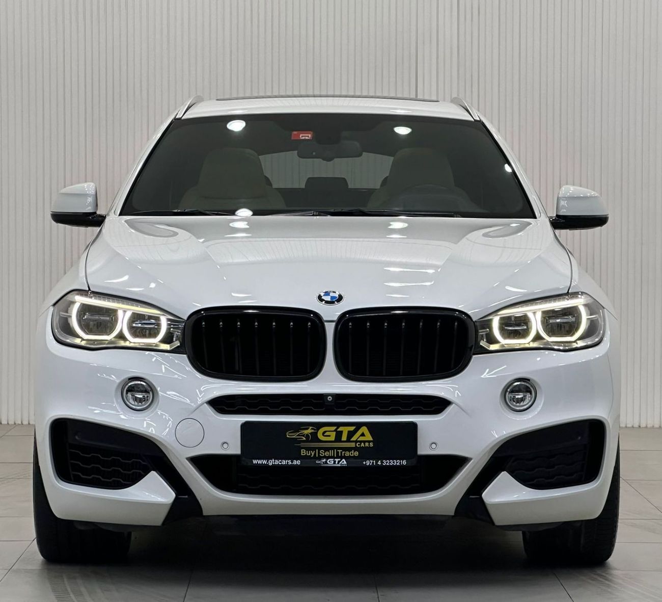 بي أم دبليو X6 50i M سبورت 2015 BMW X6 xDrive50i M-Sport, Service History, Full Options, Low Kms, GCC