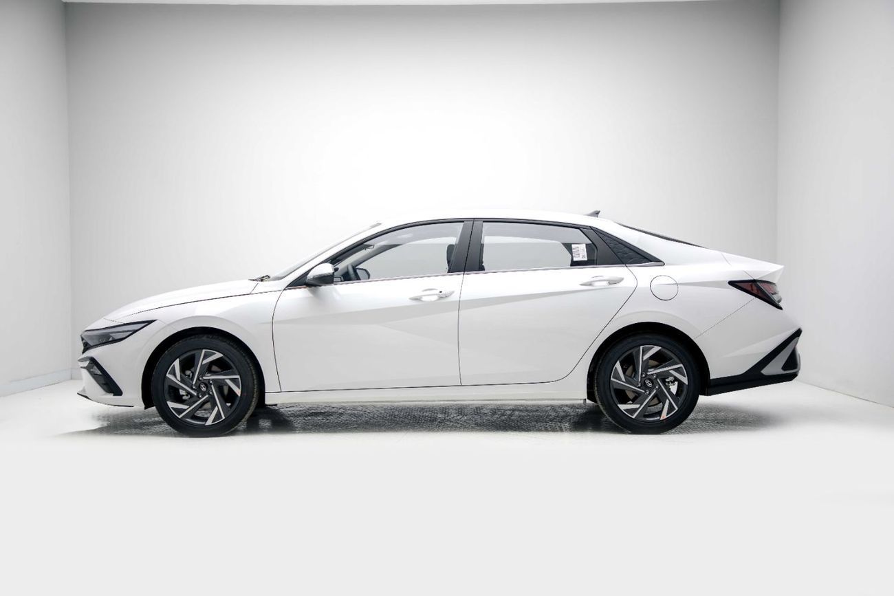 Hyundai Elantra GLX Elite 1.5L - White Inside Black | Export Only