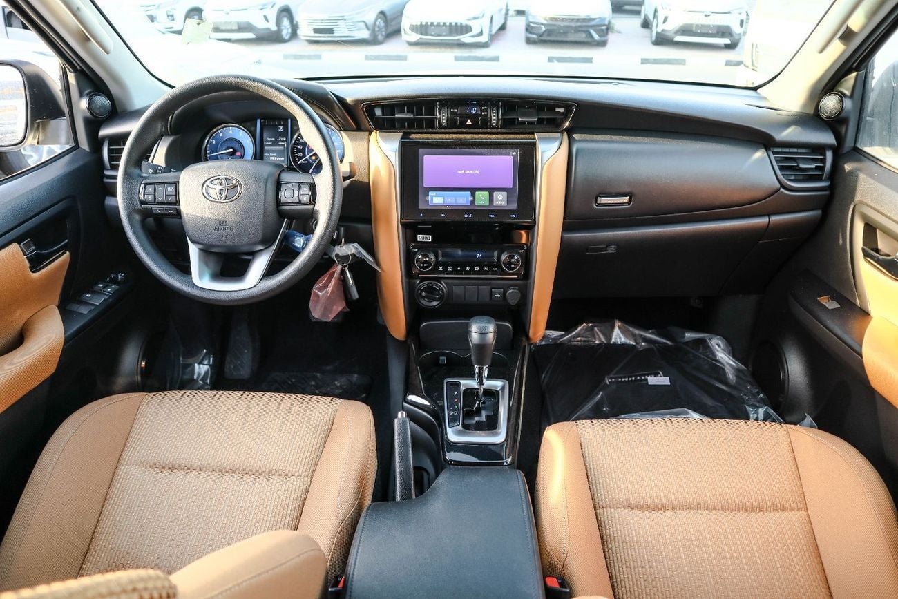 Toyota Fortuner EXR 2.7L (160 HP)  Toyota Fortuner (TGN156) – 2.7L Petrol – SR5 – 4WD – White – 2025 Model