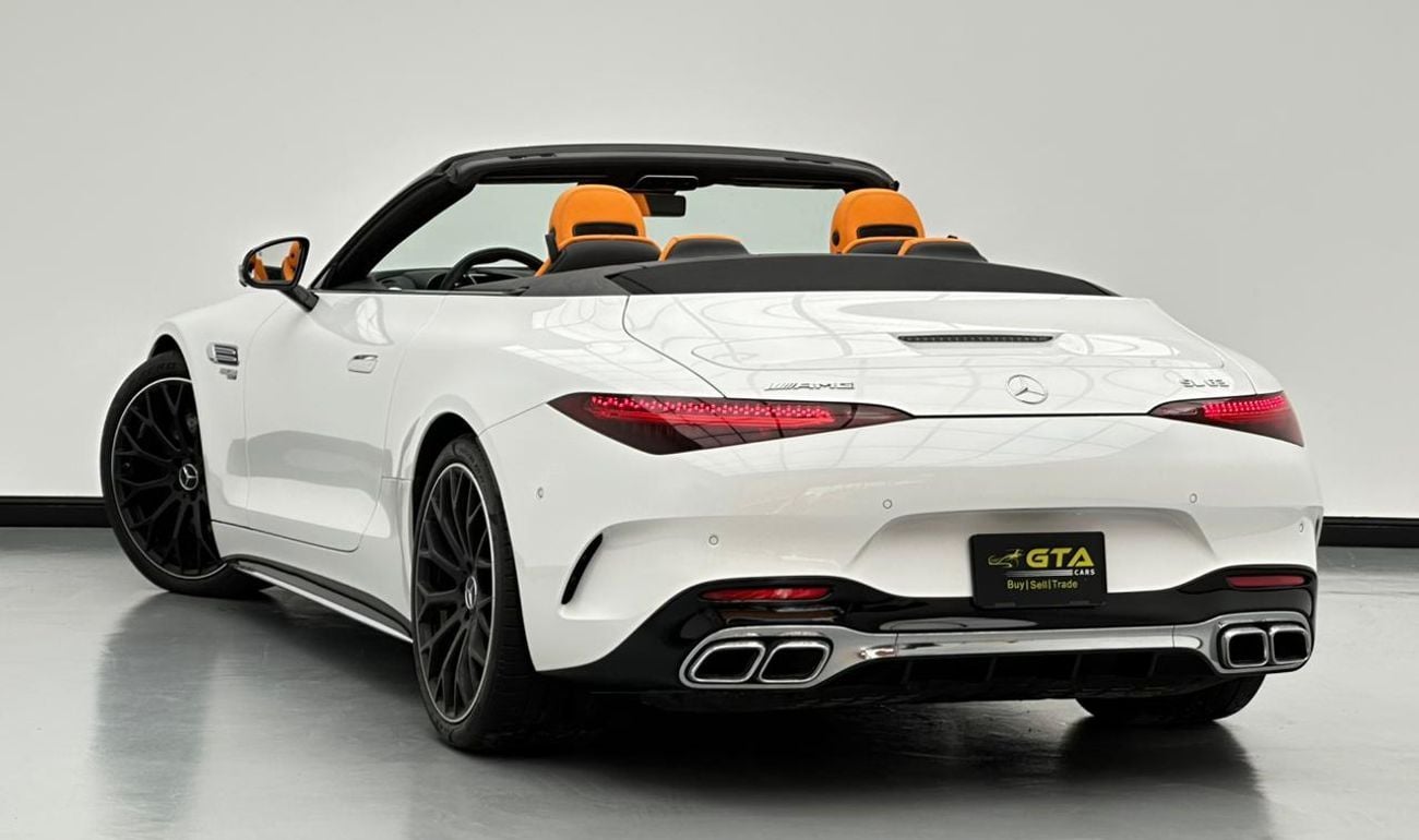 مرسيدس بنز SL 63 AMG 2024 Mercedes-Benz SL63 AMG V8 4MATIC, 2 years Warranty, Excellent Condition