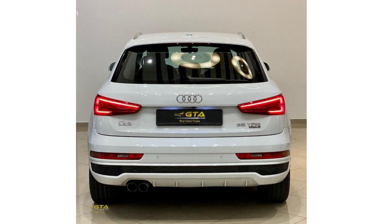 Audi Q3 2016 Audi Q3 35TFSI S-line Quattro, Warranty-Service Contract, GCC