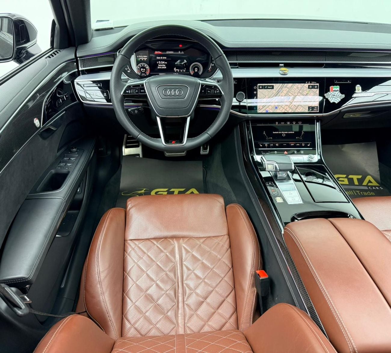 Audi A8 L 55 TFSI HIGH SPEC 2023 Audi A8 L 55 TFSI quattro, Warranty, Full Audi Service History, GCC Specs