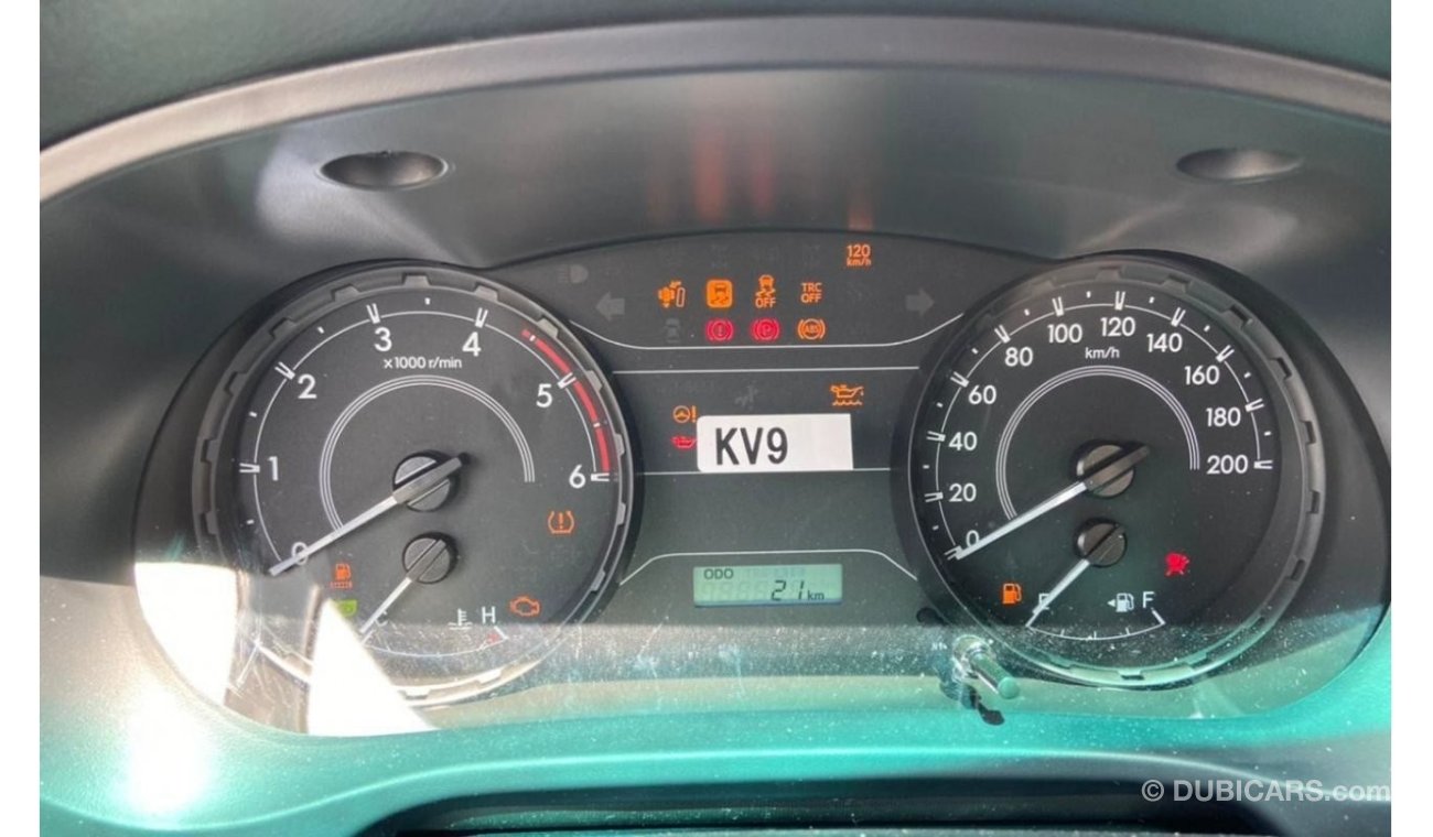 تويوتا هيلوكس DC DIESEL 2.4L 4x4 6MT Plast Bump, AC, 6STR, AIR COMP, 2SPK, 2ABG, AVAILABLE IN COLORS