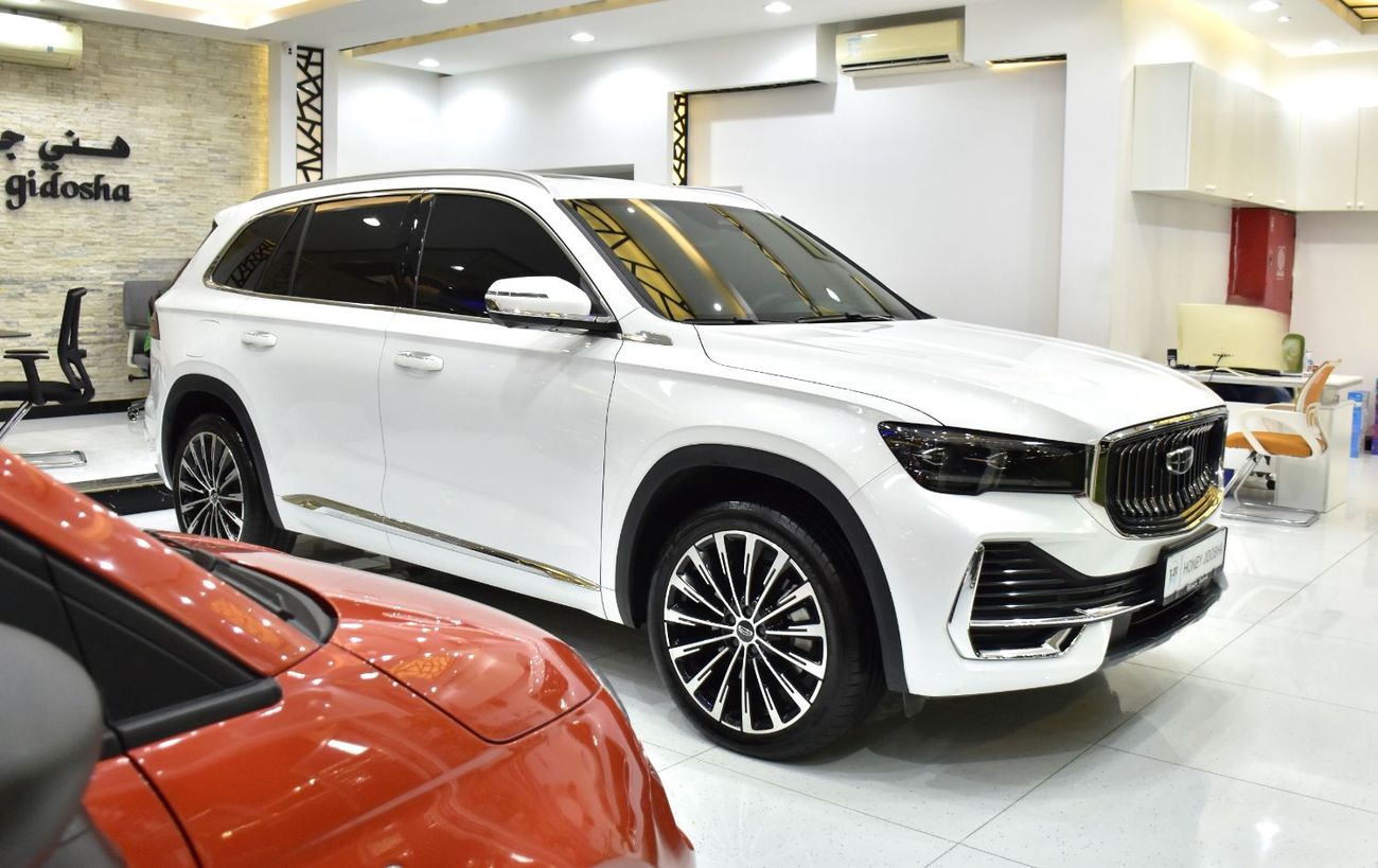 Geely Monjaro EXCELLENT DEAL for our Geely Monjaro 4WD ( 2026 Model ) in White Color GCC Specs