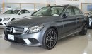 Mercedes-Benz C200 2019 AMG, Sedan, GCC, 0km with 2 Years Unlimited Mileage Warranty from Dealer