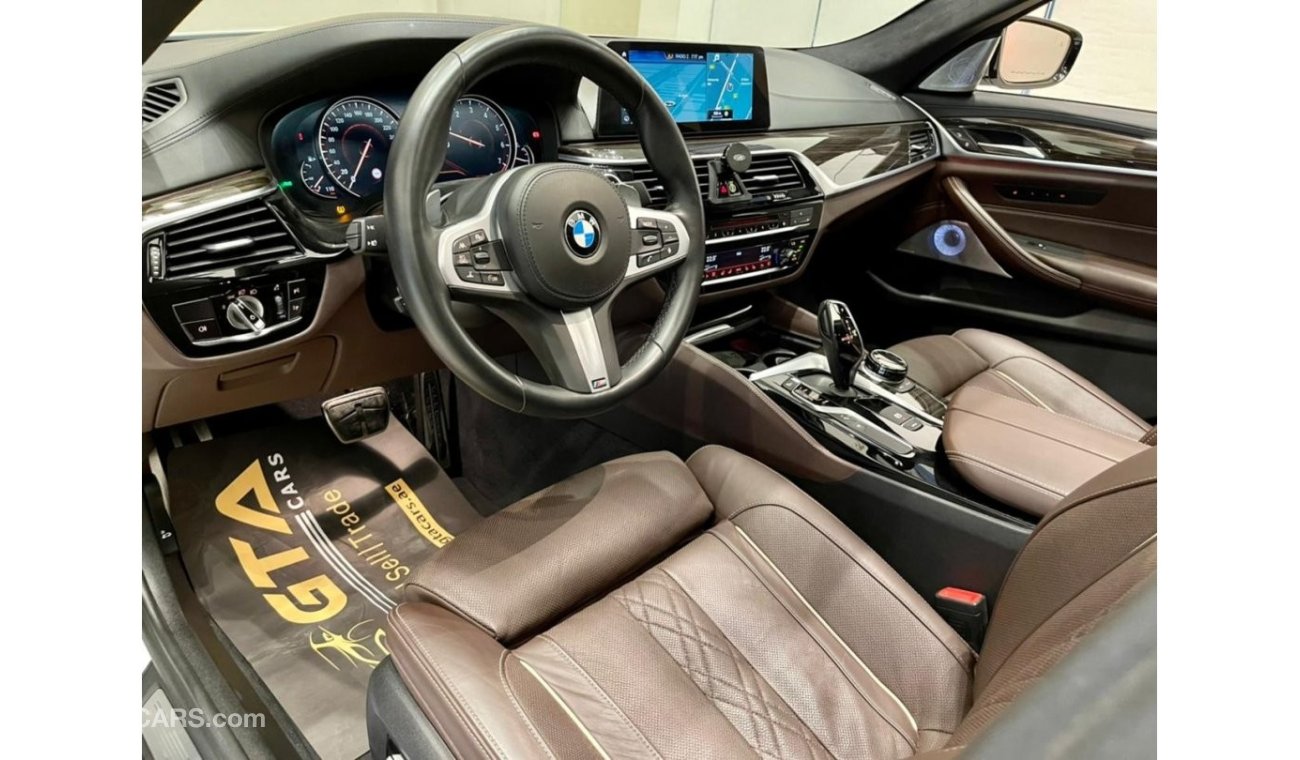 بي أم دبليو M550 2018 BMW M550i, BMW Warranty + Service Package, Huge Options List, Low KMs, GCC