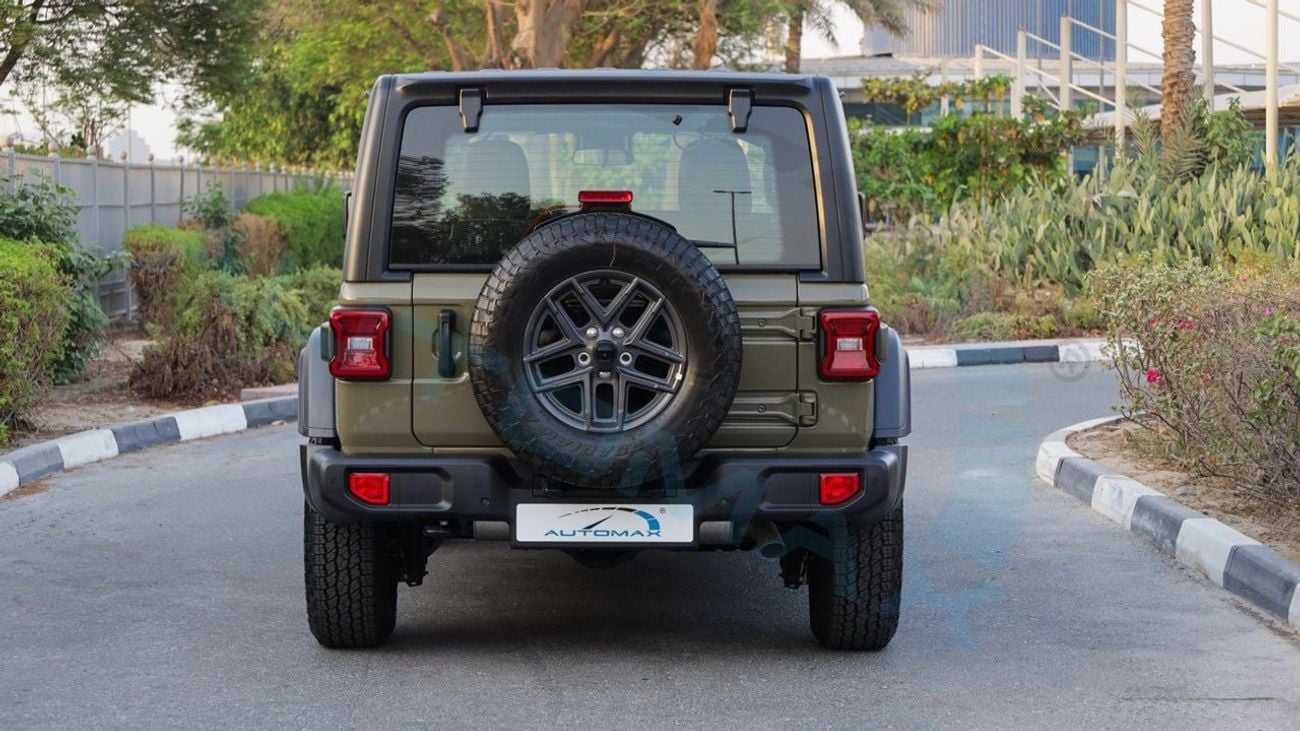 Jeep Wrangler Unlimited Sport S I4 2.0T 2025 GCC 0Km With 3 Years Warranty Or 60,000 Km @Official Dealer