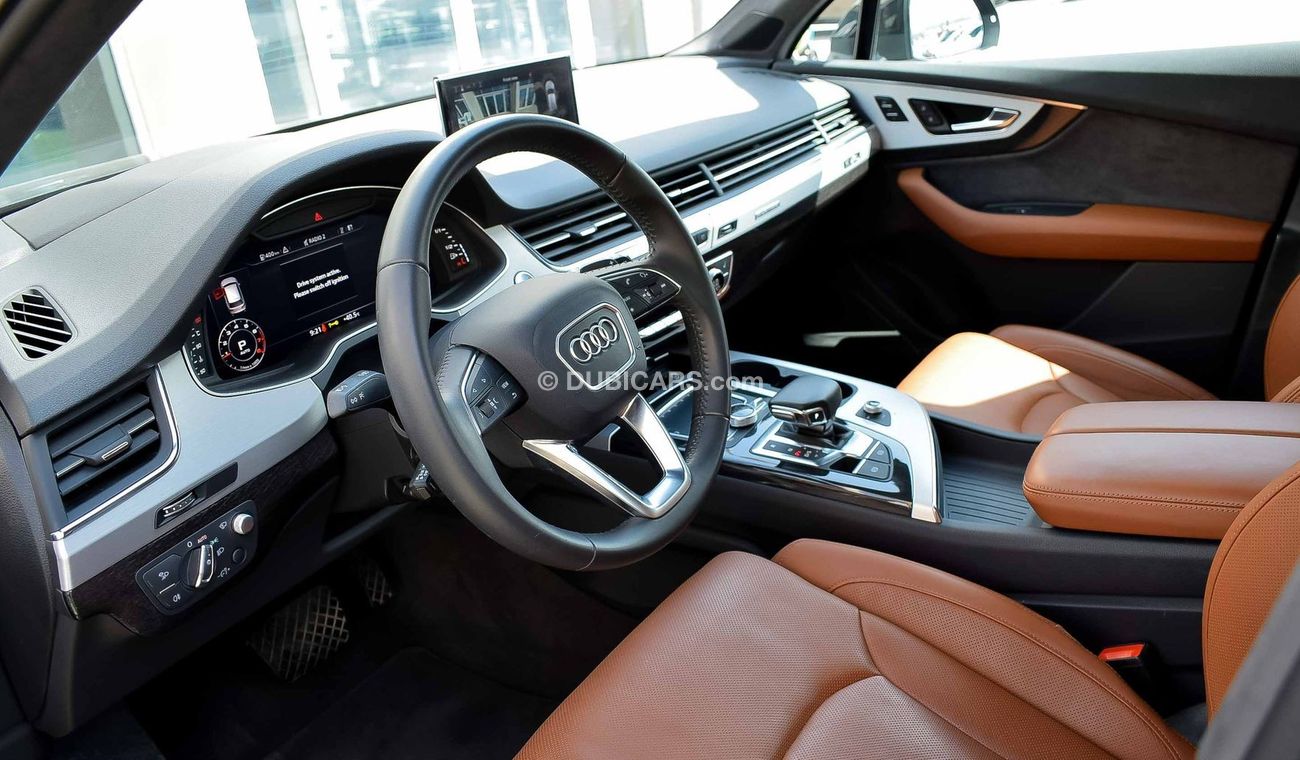 Audi Q7 S-line Luxury Sport 2018 Agency Warranty Full Service History GCC