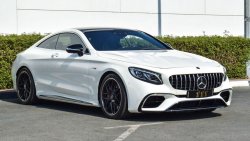 مرسيدس بنز S 63 AMG كوبيه V8 BITURBO 4MATIC+