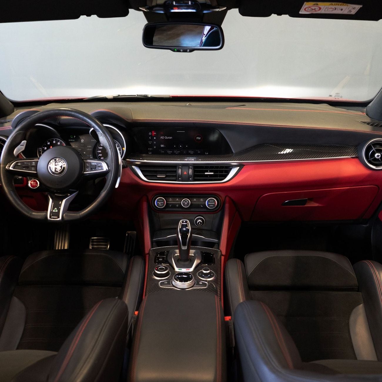 Alfa Romeo Stelvio Quadrifoglio 2.9L (503 HP) AED 2,682 P.M • 0% Downpayment • Alfa Romeo Stelvio Quadrifoglio • Agency