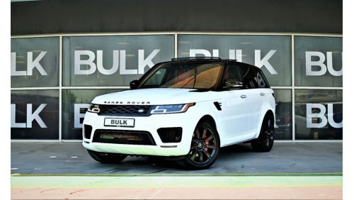 Land Rover Range Rover Sport Range Rover Sport HST - Red Interior - Soft Doors - Original Paint - AED 5,893 Monthly Payment - 0 %