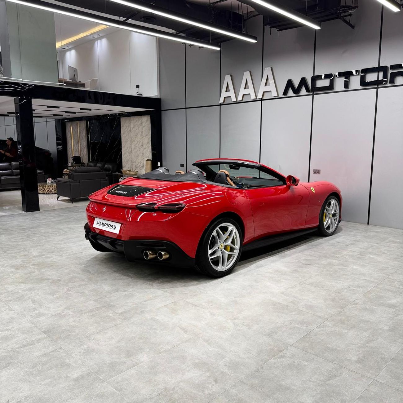 فيراري روما Spider | Brand New | GCC Specs with 5 years warranty and 7 years service contract | Latest Ferrari C