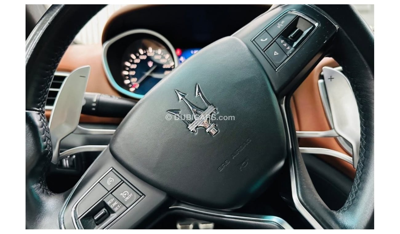 Maserati Ghibli GCC .. FSH .. S .. V6 ..perfect Condition