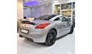 Peugeot RCZ ORIGINAL PAINT ( صبغ وكاله ) Peugeot RCZ 1.6L TURBO 2011 Model!! in Silver Color! GCC Specs