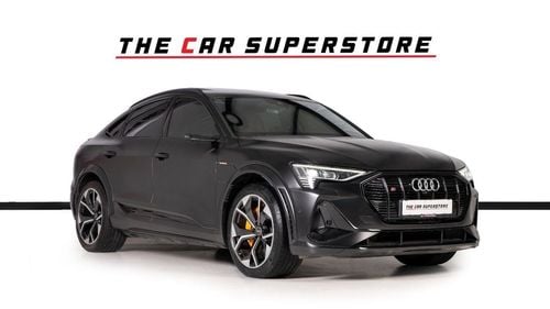 Audi e-tron S 95 kWh Quattro GCC-Al Nabooda Warranty & Service Package Until 11/2027