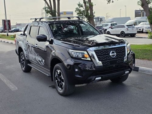 نيسان نافارا NISSAN NAVARA 2023 BLACK 4WD AT DIESEL = RIGHT HAND