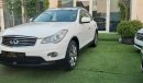 Infiniti EX35 Gulf in excellent condition, agency number one, leather, rear spoiler hatch, all wood sensors, finge