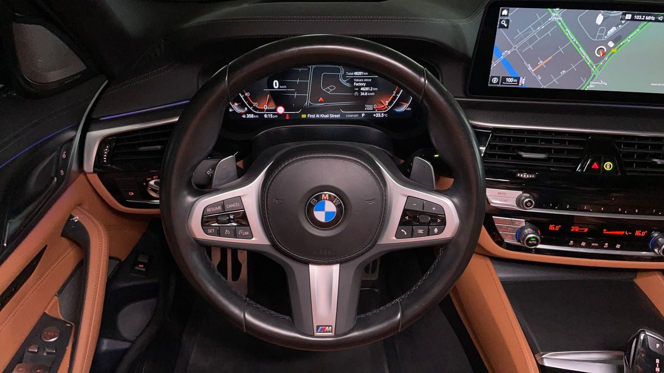 BMW 530i 2023 M SPORT | AED 2321/Month | 0 DP | 30 Day Return | Warranty | Service History