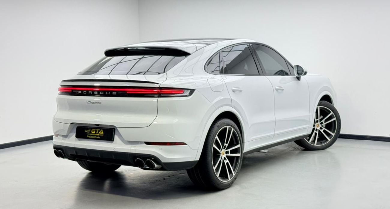 بورش كايان 2024 Porsche Cayenne Coupe, 2026 Porsche Warranty, Full Porsche Service History, Low Km, GCC