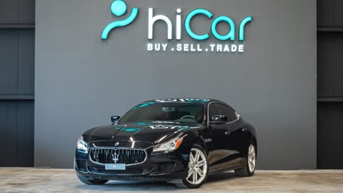 Maserati Quattroporte Std 2015 Quattroporte 3.0L • GCC • Full Service History