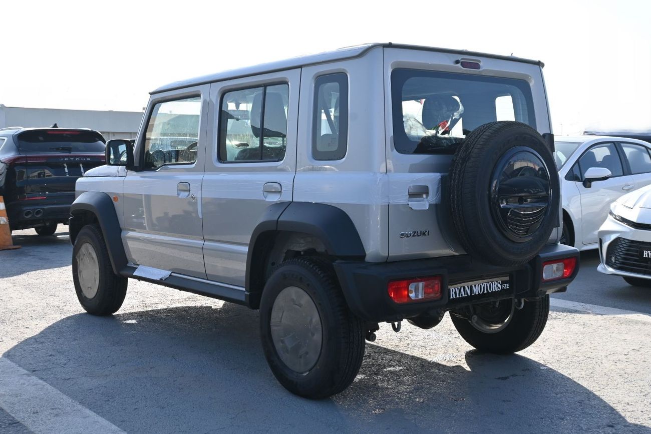 سوزوكي جيمني Suzuki Jimny GLX 1.5L (5-Doors) Petrol 4WD, Model 2025, Color Silver