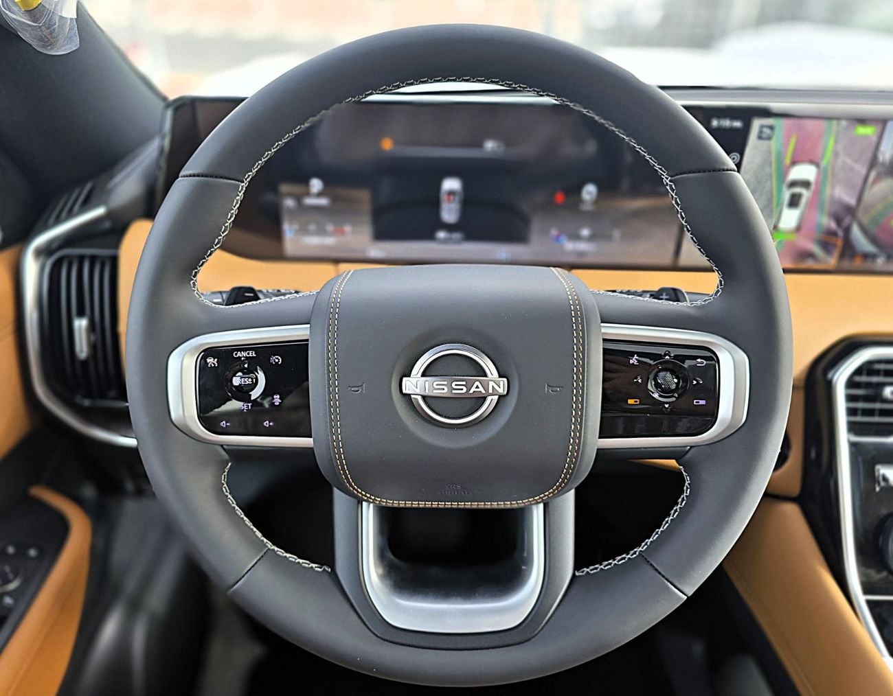 Nissan Patrol Nissan Patrol LE Platinum City 3.5l Twin turbo petrol A/T 4WD SUV Grey Color Inside Tan GCC 2026 Mod