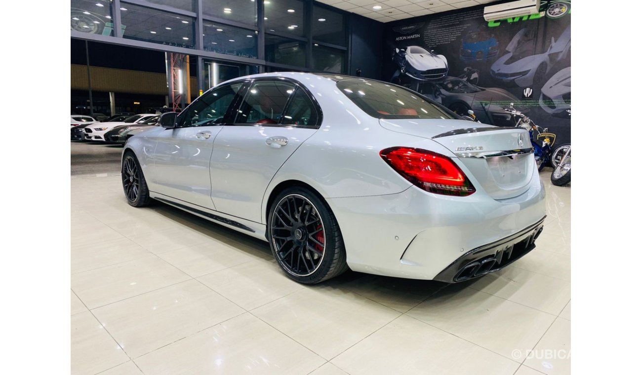 Mercedes-Benz C 63 AMG Std MERCEDES C63 S 2016 MODEL IN PERFECT CONDITION WITH ONLY 67K KM FOR 169K AED