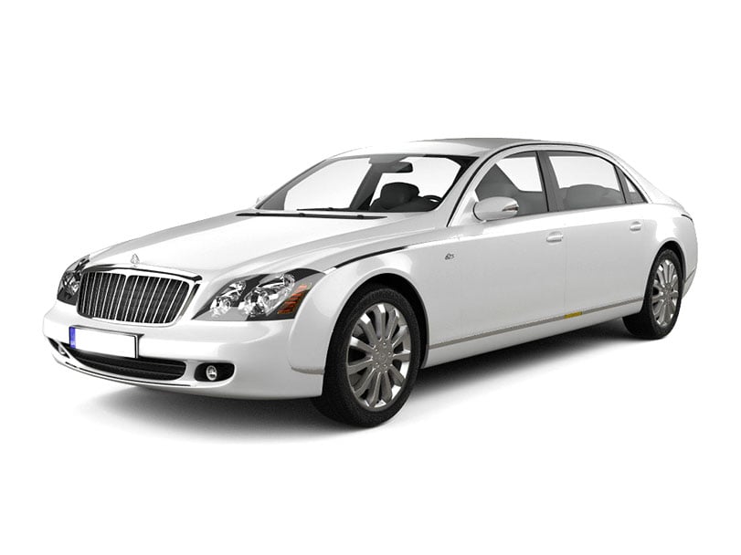 Maybach 62 cover - Front Left Angled