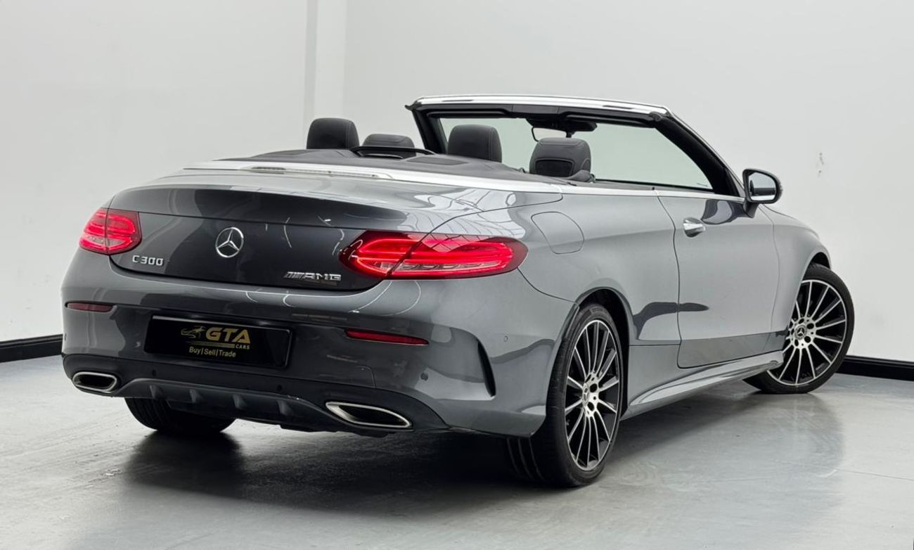 Mercedes-Benz C 300 AMG Pack 2.0L 2018 Mercedes-Benz C300 AMG Convertible, 1 Year Warranty, Mercedes Service History, GC