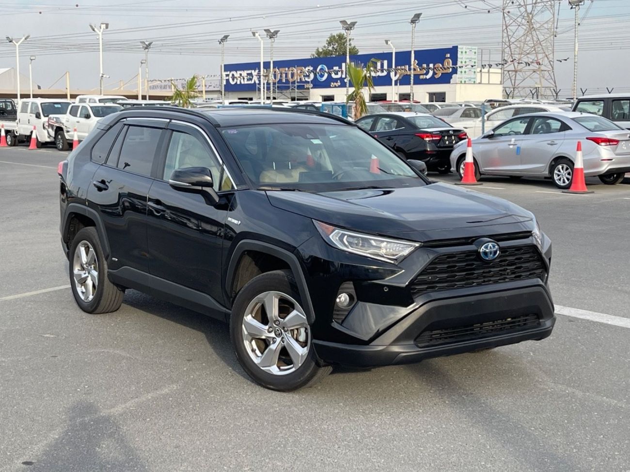 Toyota RAV4 2021 TOYOTA RAV4 XLE PREMIUM HYBRID FULL OPTIONS IMPORTED FROM USA