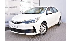 Toyota Corolla AED 1270 PM | 0% DP | 2.0L SE GCC WARRANTY