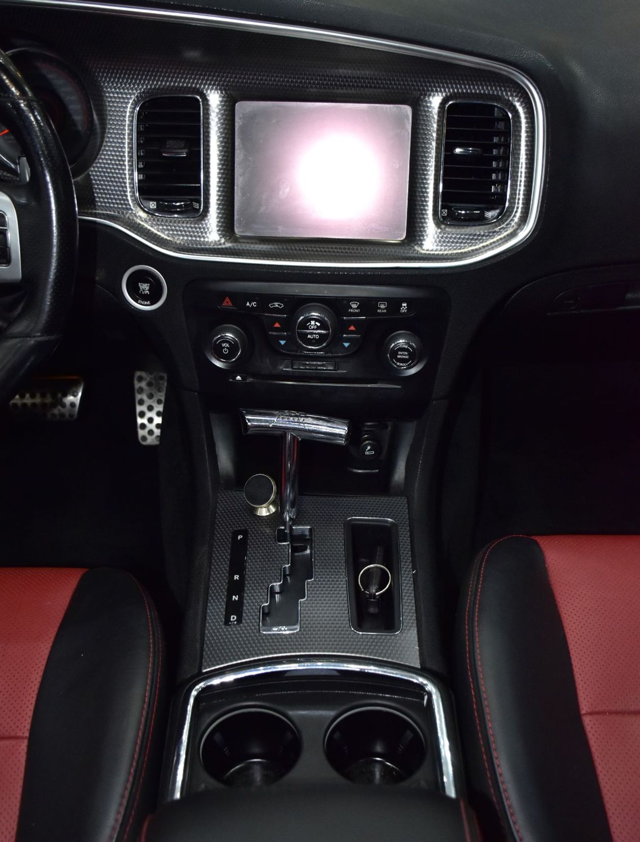 دودج تشارجر EXCELLENT DEAL for our Dodge Charger SRT8 ( 2013 Model ) in Black Color GCC Specs