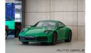 بورش 911 4S Carrera | 2023 - Under Warranty - Brand New - Python Green | 3.0L F6