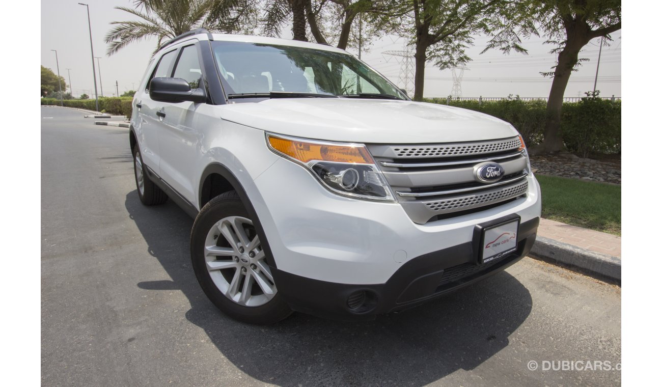 فورد إكسبلورر GCC FORD EXPLORER -2015 ZERO DOWN PAYMENT - 1100 AED/MONTHLY - 1 YEAR WARRANTY